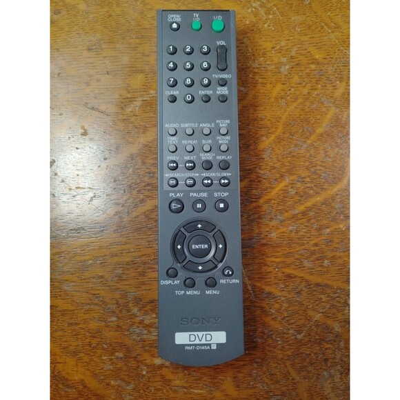 Original Sony RMT-D145A DVD Remote Control DVP-MS715P, DVP-N5715P, DVP-N5725P - Picture 1 of 3